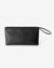 Pochette noire en matières recyclées - regular pouch black - Walk with me