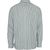 Chemise rayée vert en coton bio et tencel - stipped twill