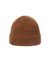 Bonnet en laine certifiée | marron "brown amor beanie"