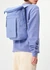 Sac à dos en matière recyclée | bleu "klak pool blue"