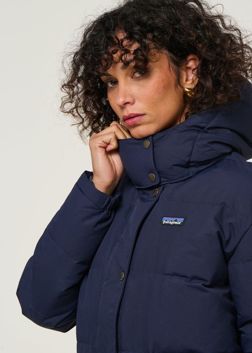 Parka en matières recyclées | bleu "w's downdrift parka - snbe" - Patagonia