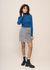 Jupe en coton bio | gris "river corduroy marsha skirt" - Thinking Mu