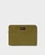 Pochette ordinateur côtelée en coton bio | "olive laptop sleeve 13"&14""