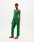 Combinaison verte en coton bio - clover green mona jumpsuit