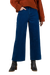 Jean ample en coton bio et recyclé | bleu indigo "elisabeth cropped stanley space blue rinse"