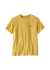 T-shirt en matières recyclées | jaune "fitz roy icon responsibili-tee milled yellow"