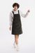 Robe salopette olive en coton bio - dungaree corduroy dress olive