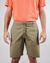 Short kaki en coton bio - comfort short khaki brown