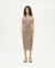 Robe 3 en 1 en coton bio | marron "chocolate seersucker wila dress" - Thinking Mu
