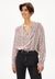 Blouse fleurie en viscose ecovero et recyclée - ilicaa boheme oatmilk