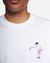 T-shirt brodé en coton bio | blanc "bouliste off-white" - Olow