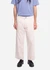 Pantalon droit en coton bio | écru "gamal"