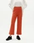 Pantalon ample en ecovero et coton recyclé | orange "orange sunset trash dalia pants" - Thinking Mu
