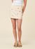 Jupe en coton bio | écru "sol chain kimmy skirt" - Thinking Mu