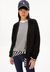 Cardigan noir en coton biologique - vildanaa soft black