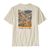 T-shirt en matières recyclées | ecru à motifs imprimés "commontrail pocket birch white" - Patagonia