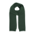 Écharpe en laine mérinos recyclée | vert "emerald green"