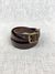 Ceinture en cuir 202 | marron "chocolat"