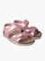 Sandales enfant roses en recyclé - melos - Genuins