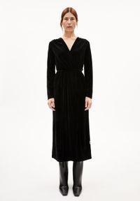 Robe en modal | noir "verlaar - black"