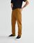 Pantalon ample camel en coton bio - travel
