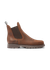 Bottines chelsea made in france en cuir certifié | marron "tonnant ec - cognac"