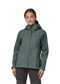 Veste imperméable en nylon recyclé | vert "torrentshell 3l rain jkt nouveau green"