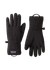Gants en matière recyclée | noir "retro pile gloves black"