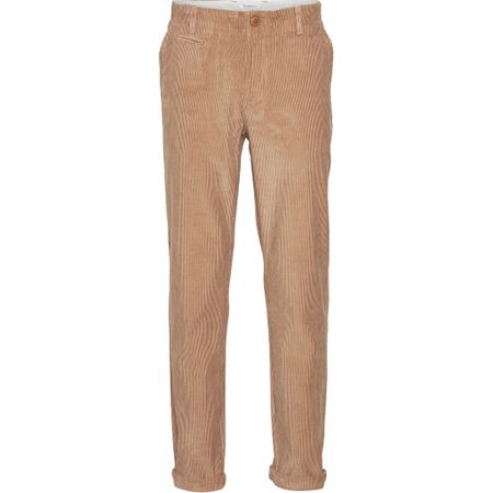 Chino velours marron en coton bio