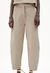 Pantalon beige en coton bio et recyclé - alivaa canvas light desert