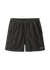 Short léger en matière recyclée | noir "baggies shorts black"