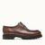 Derbies made in france en cuir grainé tannage végétal |  "padror g vgt café" - Kleman - 1
