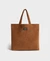 Sac cabas caramel en velours de coton bio | "caramel tote bag"