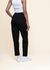 Pantalon droit en ecovero et matière recyclée | noir "magdaalena black" - Armedangels - 3