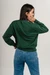 Sweat en coton bio | vert "emerald green" - Colorful Standard