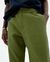 Pantalon droit léger en coton bio | vert "kentia travel light pants - green" - Thinking Mu