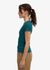 T-shirt côtelé en coton biologique | bleu "organic rib ss t-shirt - ocean green" - Colorful Standard