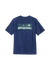 T-shirt en matières recyclées | bleu "boardshort logo pocket responsibili-tee - clmb" - Patagonia