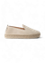 Espadrilles beige en cuir certifié - sabina velours sand