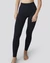 Legging côtelé en matière recyclée | noir "tyra black"