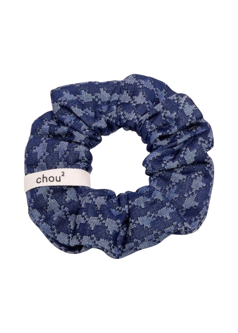 Chouchou en coton upcyclé |  jean "bleu"" - Chou²