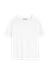 T-shirt ample en matières recyclées | blanc "amabel white"