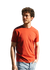 T-shirt manches courtes en coton bio | terracota "dark amber"