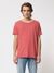 T-shirt corail en coton bio - roger