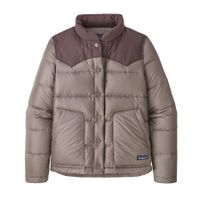 Doudoune bicolore en recyclé - bivy furry taupe w/dusky brown