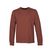 Sweat en coton bio | marron "cinnamon brown"