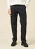 Chino en sergé de coton bio | noir "chuck regular twill poplin pants black jet" - Knowledge Cotton Apparel - 3