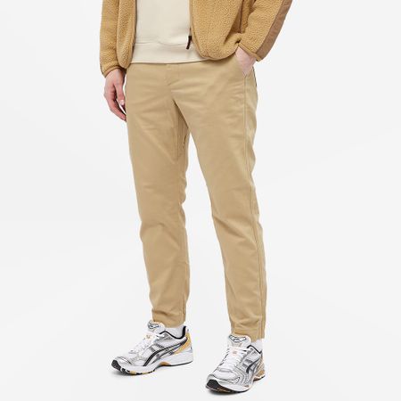 Pantalon camel en twill de coton bio - traveler
