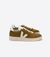 Baskets v-10 suede camel white