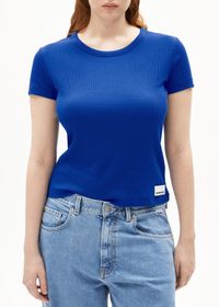 T-shirt en coton biologique | bleu "kardaa - lapis blue"